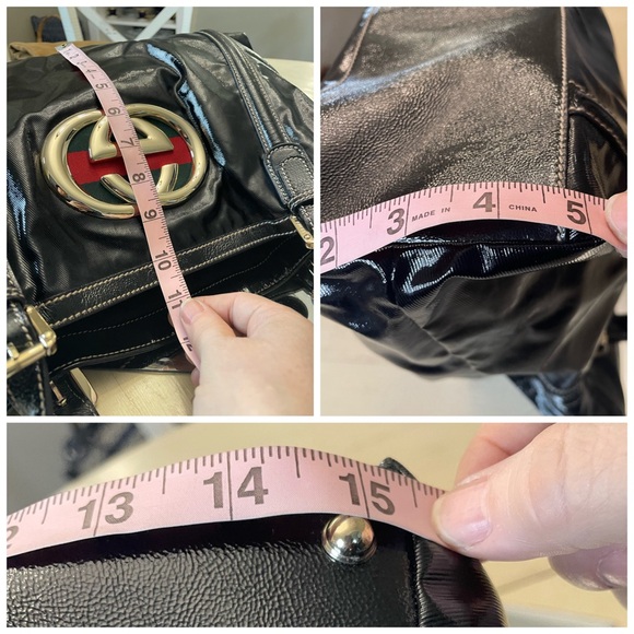 EUC *With Dust Bag* Gucci Dialux Britt Crystal Tote (Medium) - Picture 15 of 16